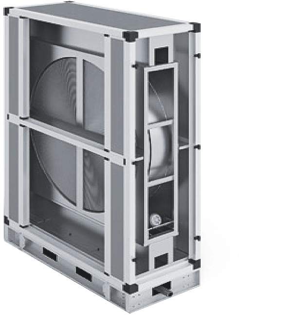 Секция роторного регенератора