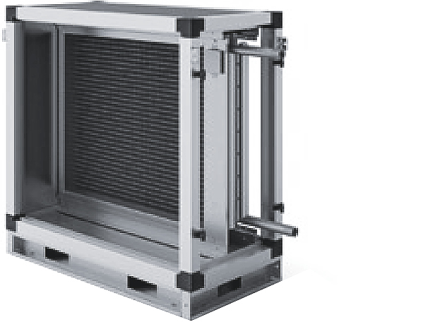 Секция водяного нагрева