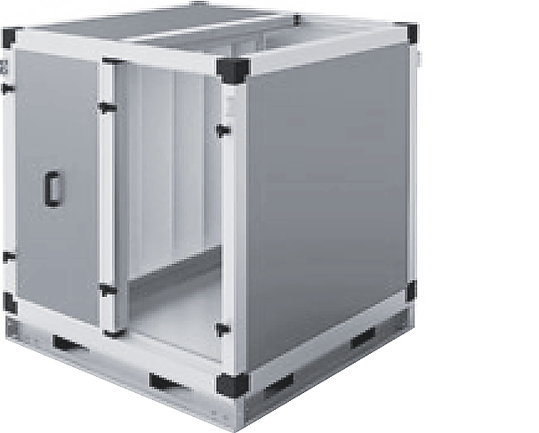 Секция F4 забор воздуха сверху + фильтрование EU4