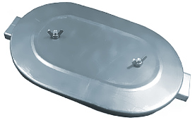 Инспекционный люк для прямоугольного канала