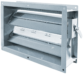 Заслонка прямоугольная унифицированная АЗД 192